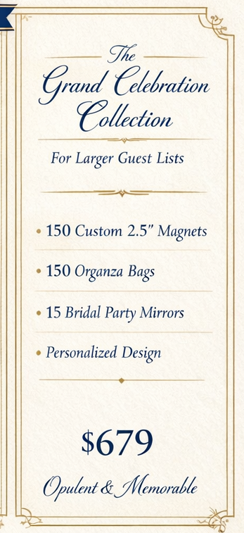 The Grand Celebration Collection - Wedding Favors